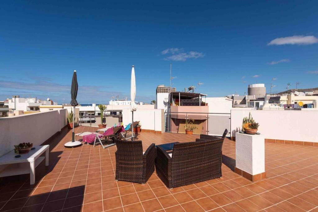 Appartement Arguineguin, En El Casco Marinero Con Sol Todo El Ano Extérieur photo